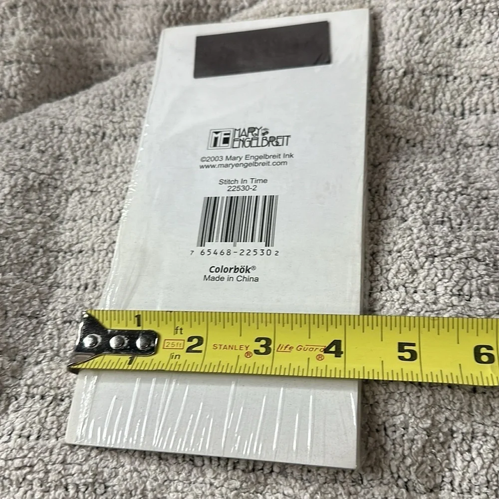 NIP Mary Engelbreit Magnetic Note pad- “A Stitch in Time Saves Nine” Lined